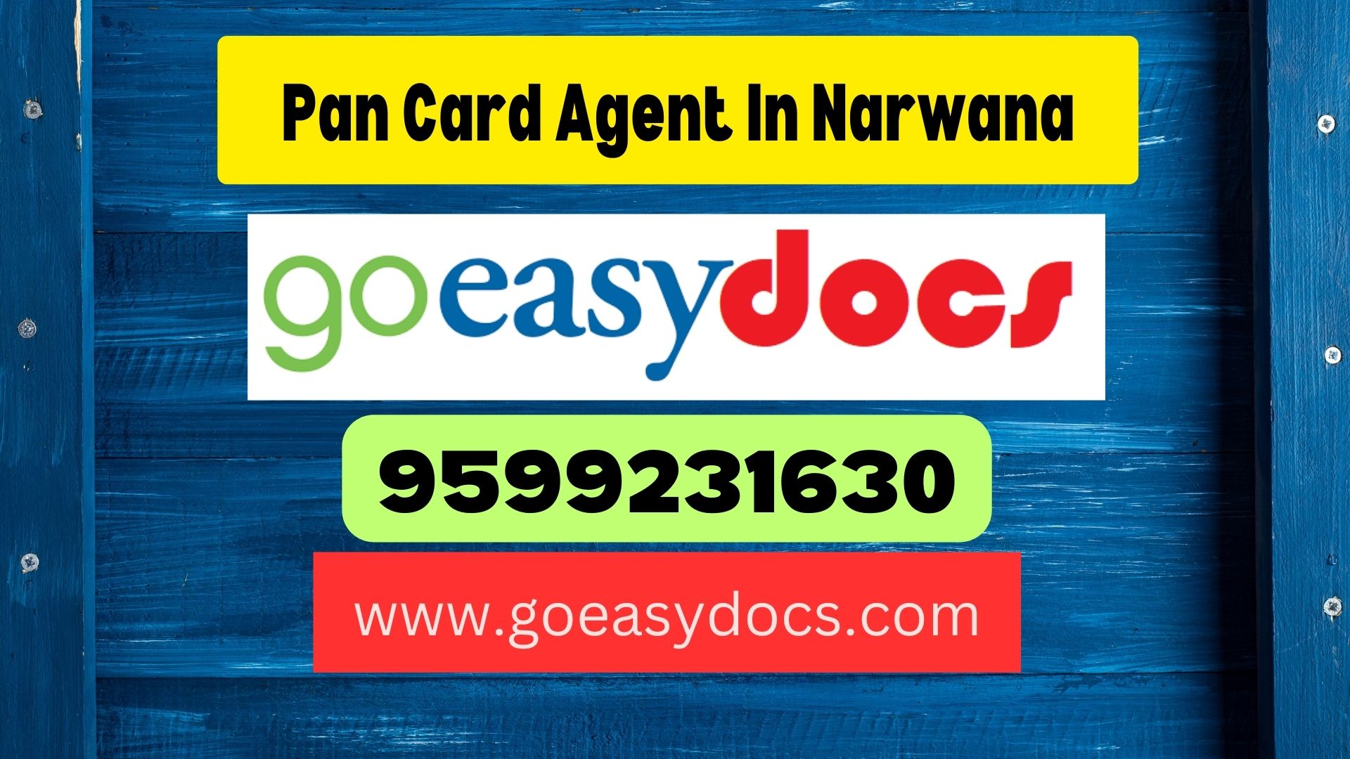 Pan Card Agent Consultant in Narwana 8851415812