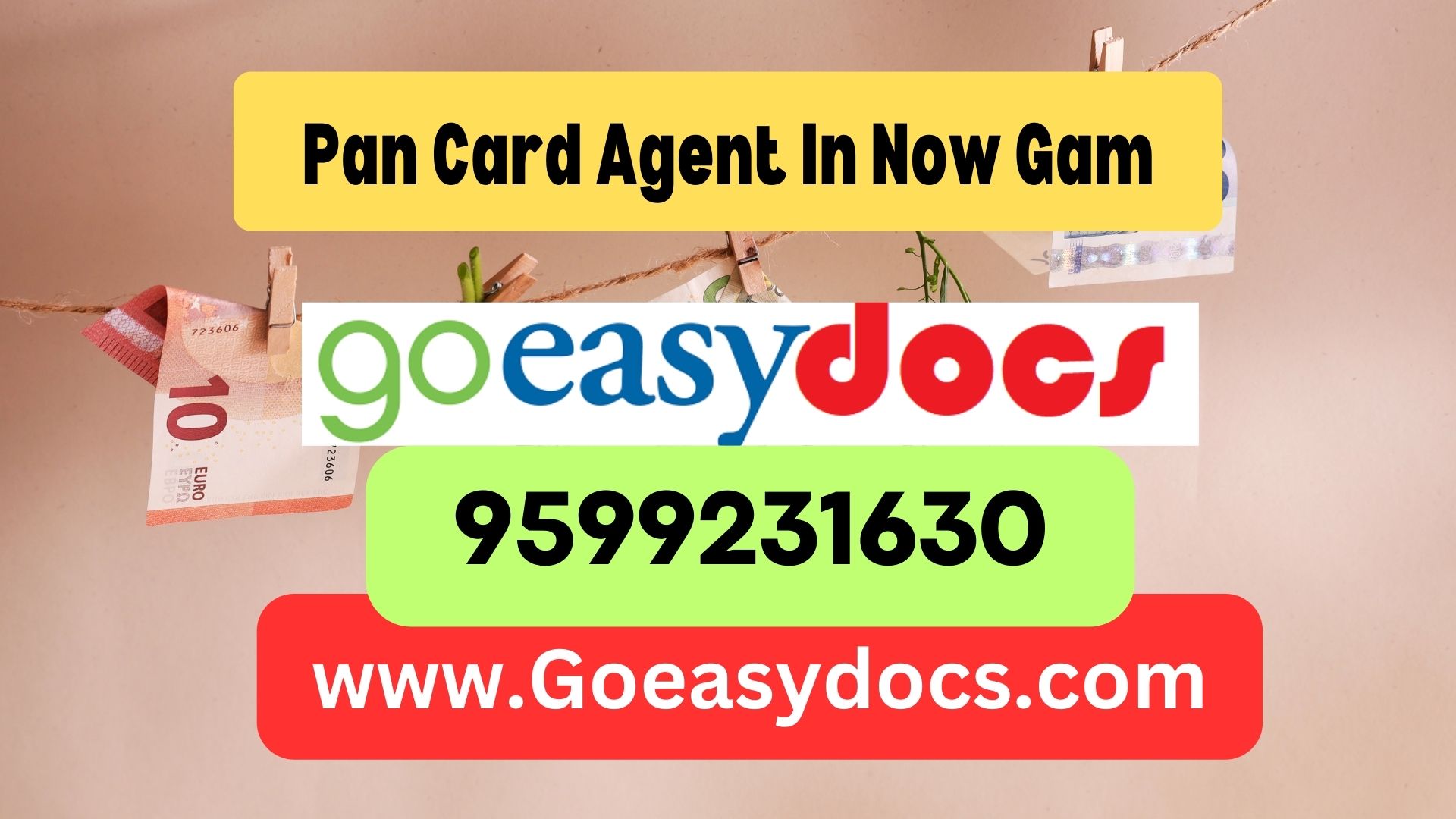 Pan Card Agent Consultant in Now Gam 8851415812