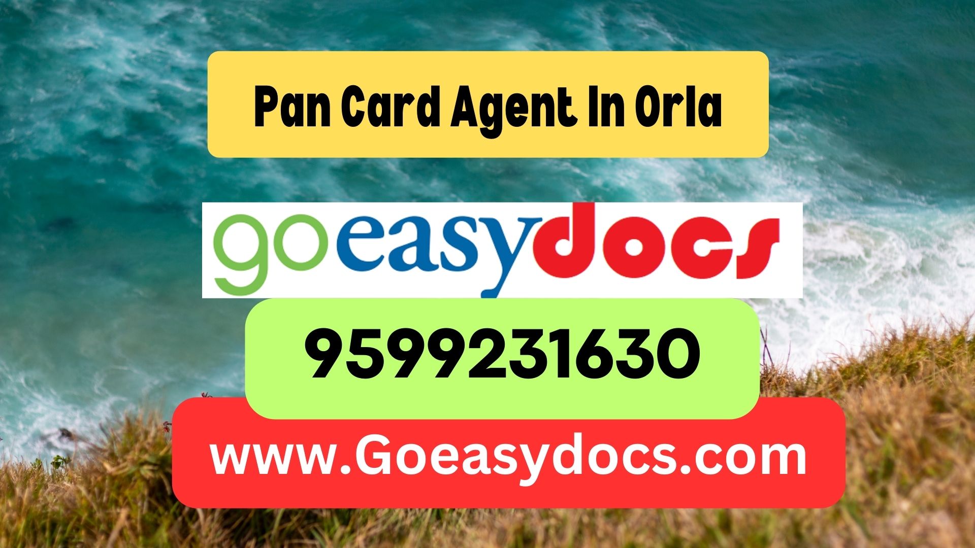Pan Card Agent Consultant in Orla 8851415812