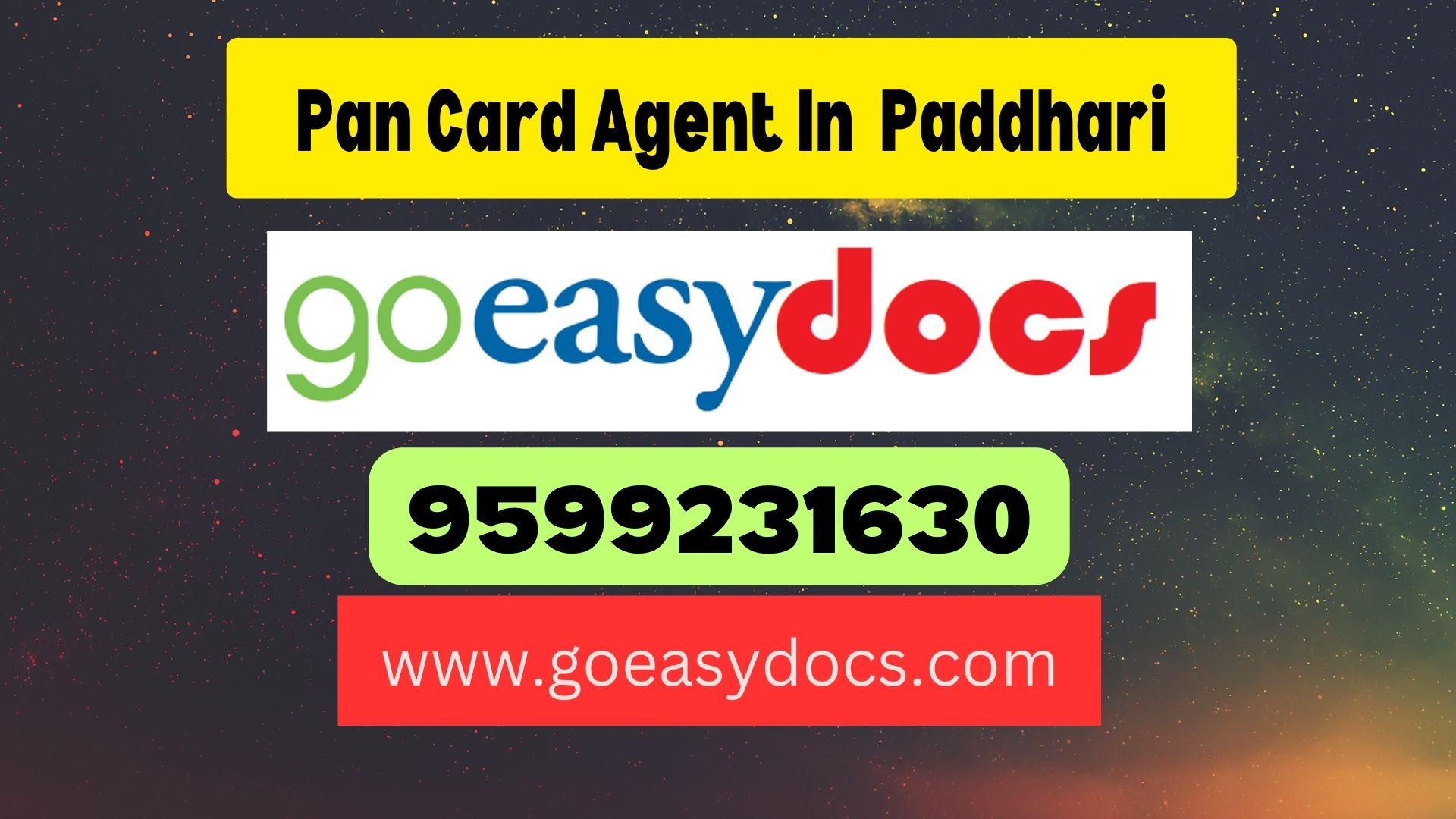 Pan Card Agent Consultant in Paddhari 8851415812