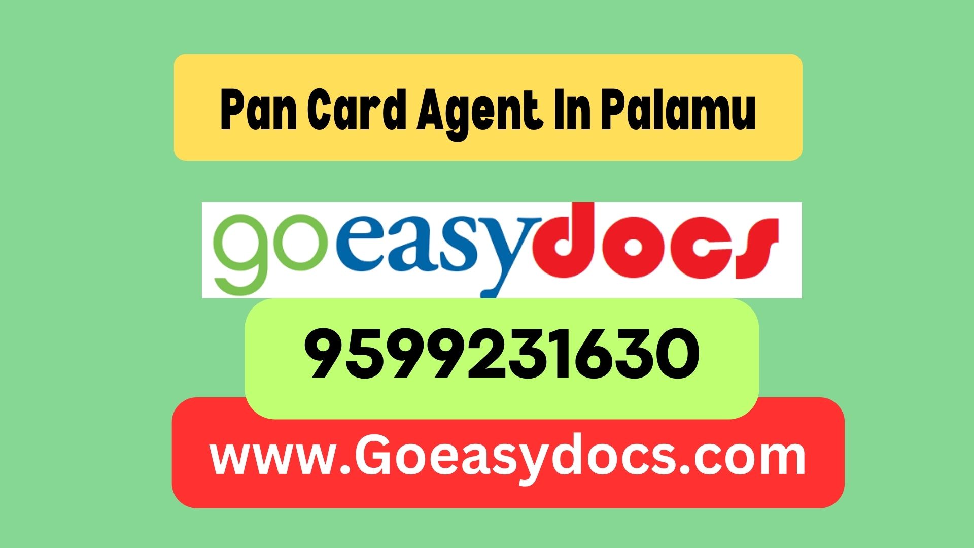 Pan Card Agent Consultant in Palamu 8851415812