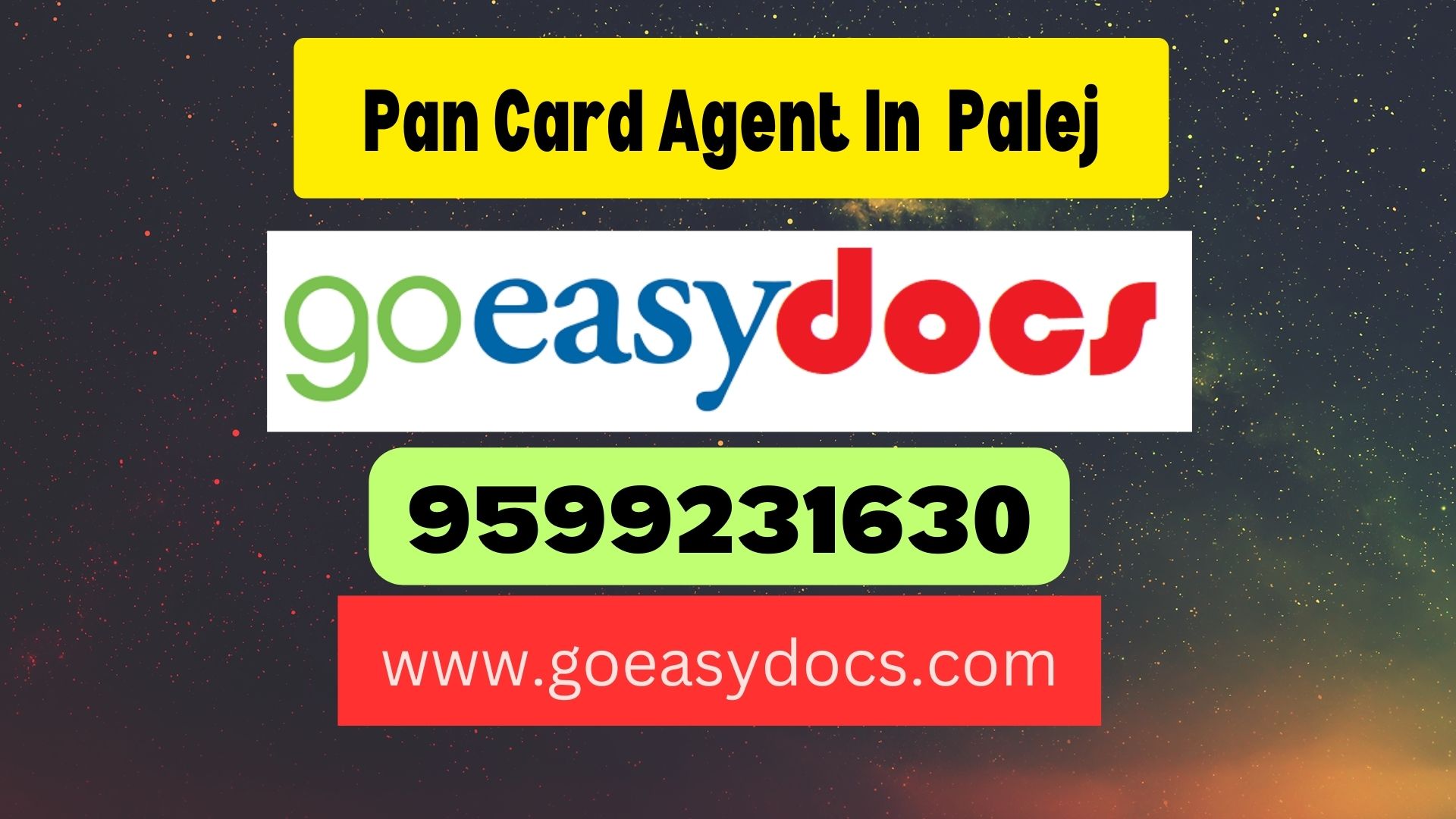 Pan Card Agent Consultant in Palej 8851415812
