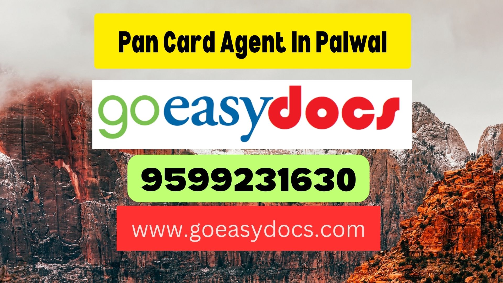 Pan Card Agent Consultant in Palwal 8851415812