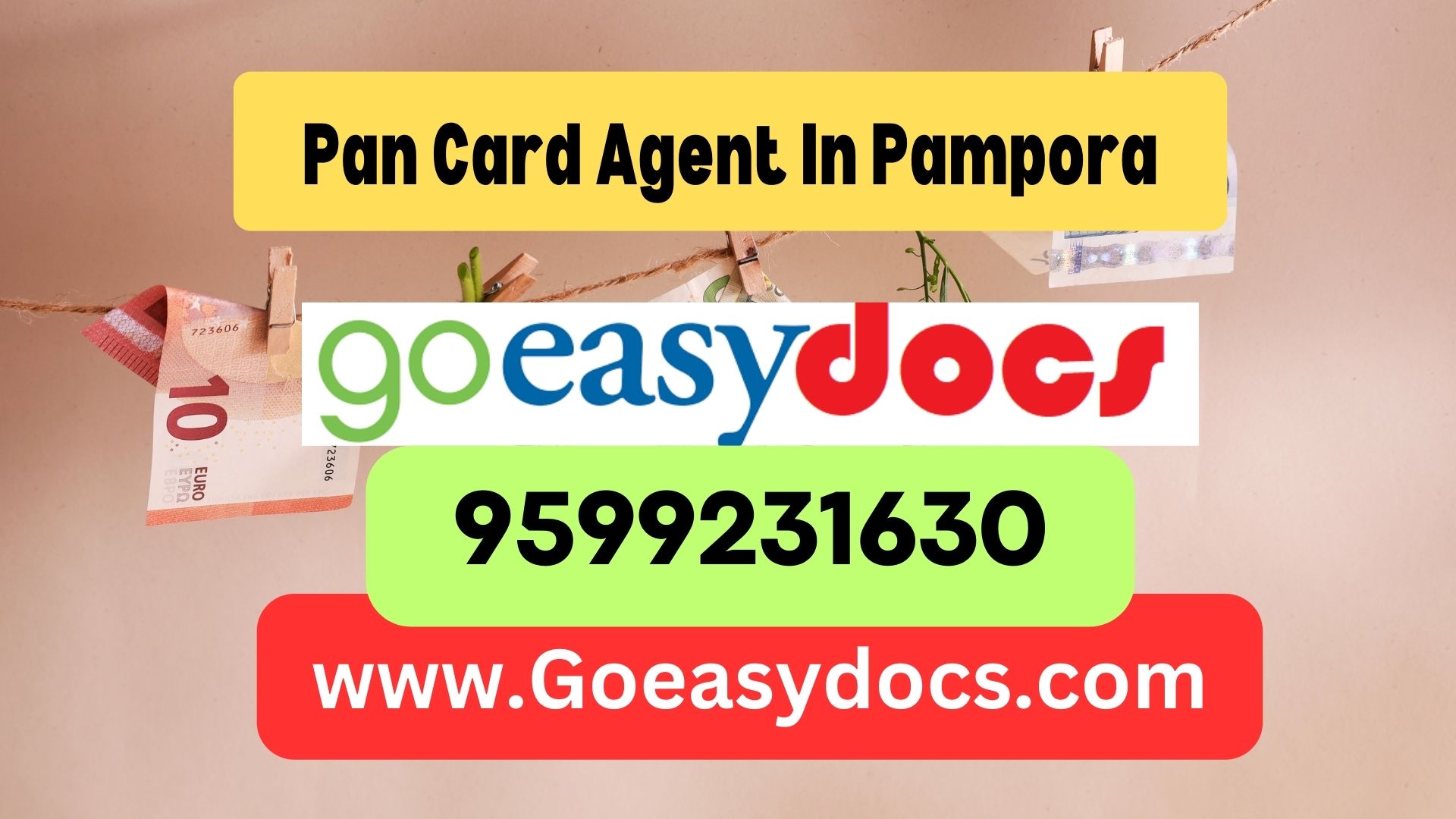 Pan Card Agent Consultant in Pampora 8851415812