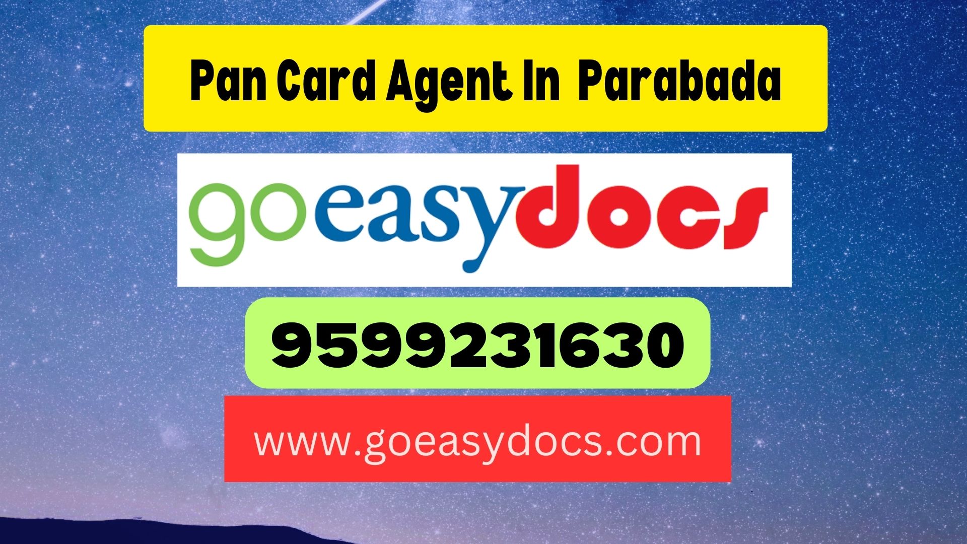 Pan Card Agent Consultant in Parabada 8851415812
