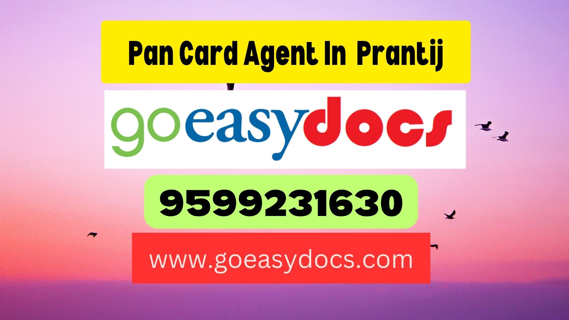 Pan Card Agent Consultant in Prantij 8851415812