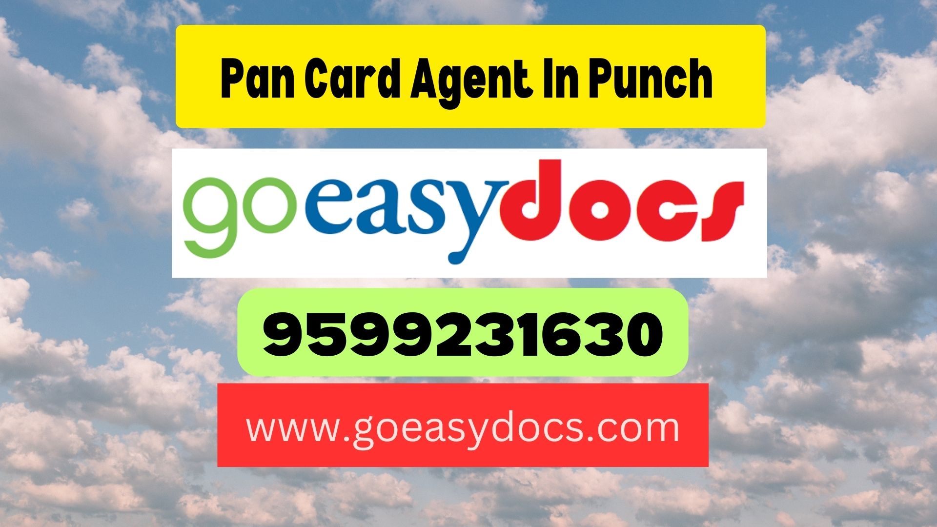 Pan Card Agent Consultant in Punch  8851415812