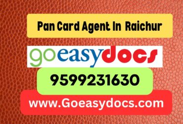 Pan Card Agent Consultant in Raichur 8851415812