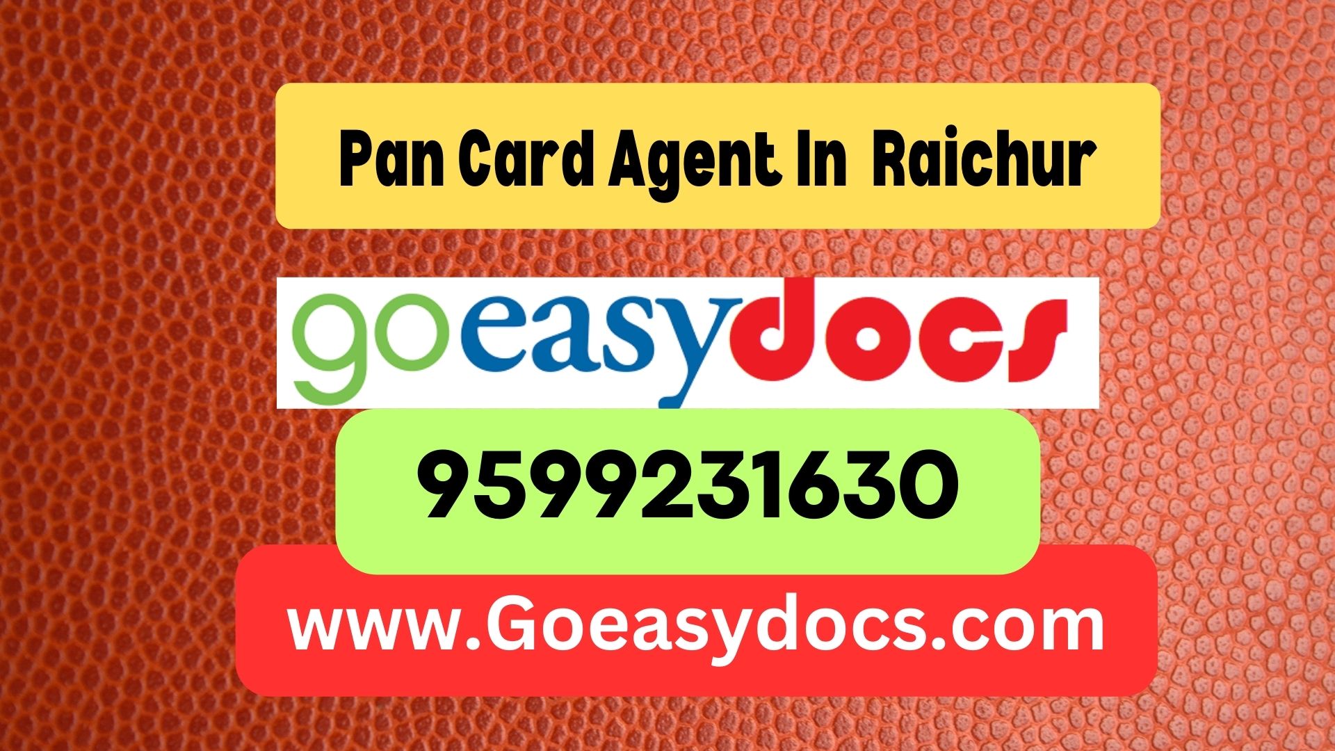 Pan Card Agent Consultant in Raichur 8851415812