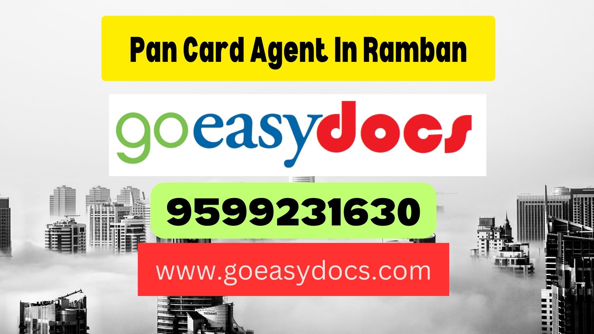 Pan Card Agent Consultant in Ramban 8851415812