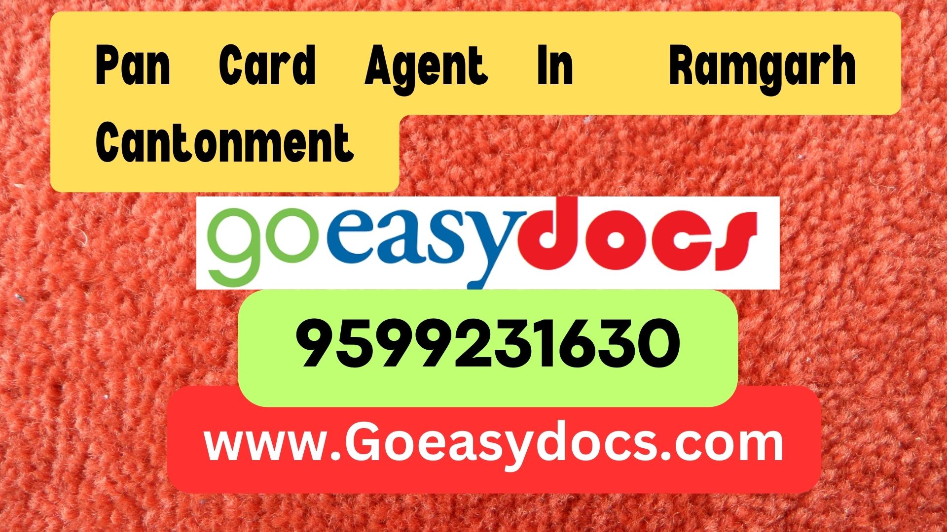 Pan Card Agent Consultant in Ramgarh Cantonment 8851415812