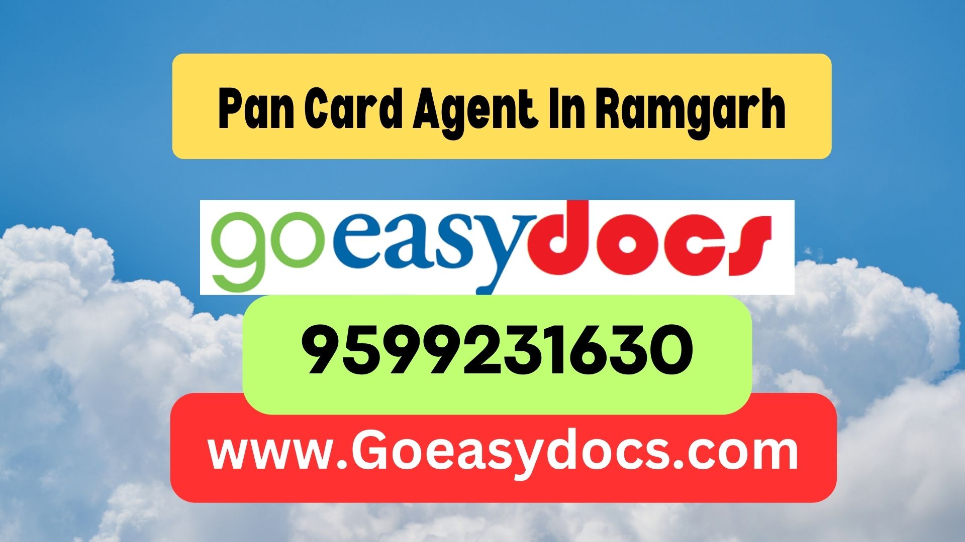 Pan Card Agent Consultant in Ramgarh 8851415812