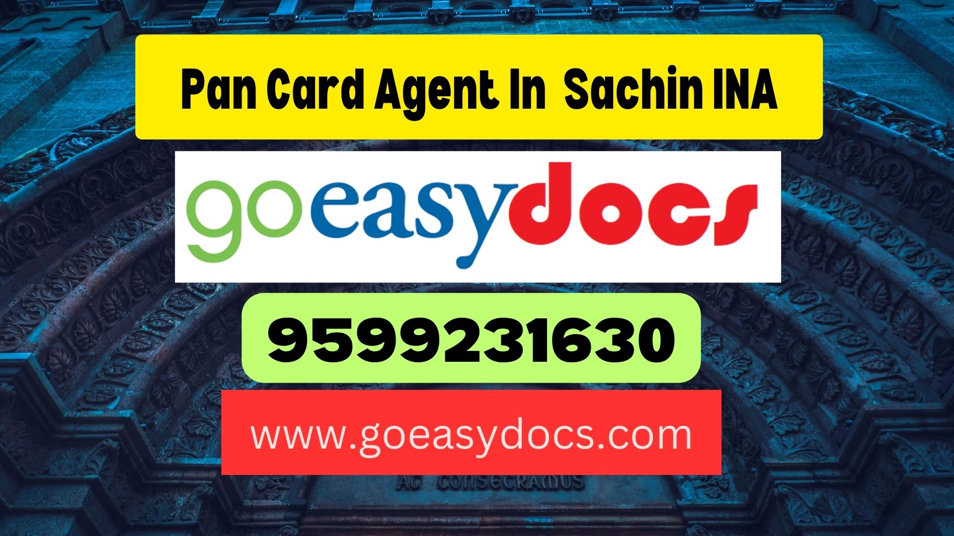 Pan Card Agent Consultant in Sachin INA 8851415812