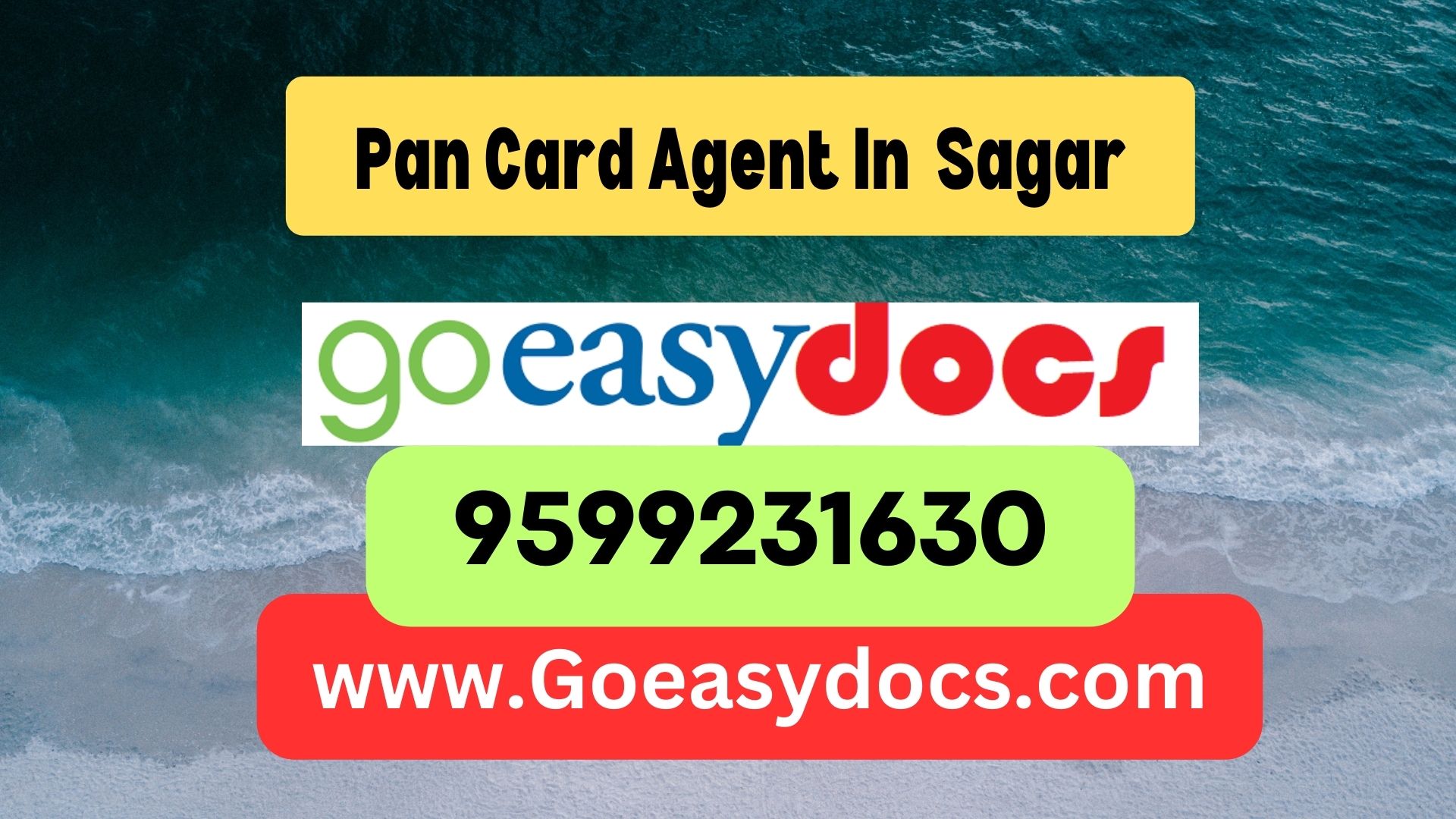 Pan Card Agent Consultant in Sagar 8851415812
