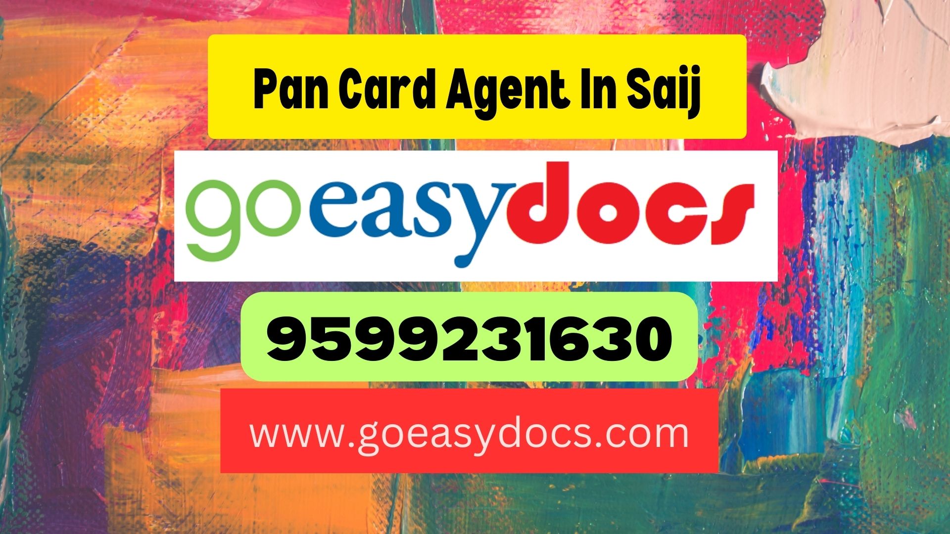 Pan Card Agent Consultant in Saij 8851415812