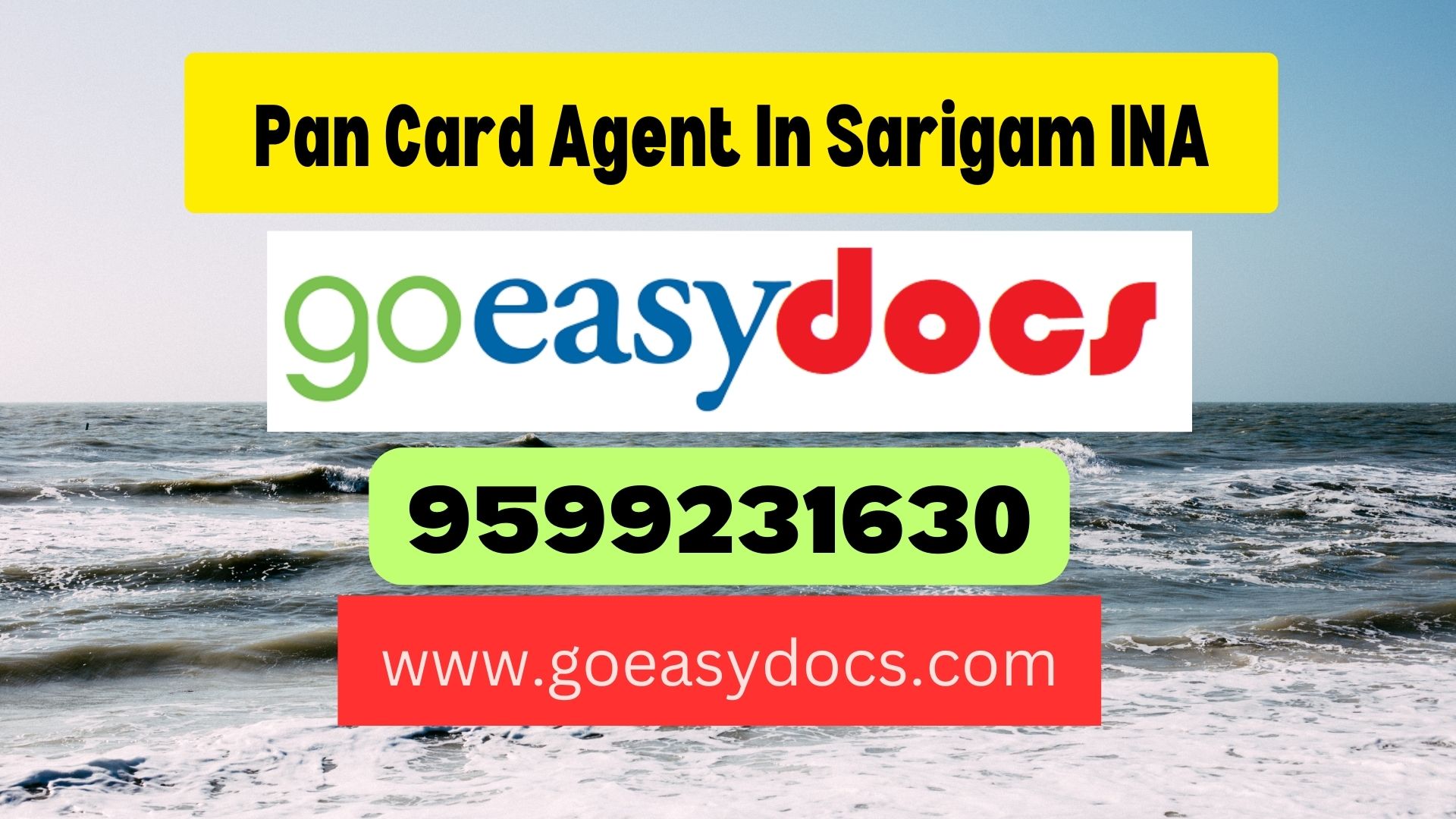 Pan Card Agent Consultant in Sarigam INA 8851415812