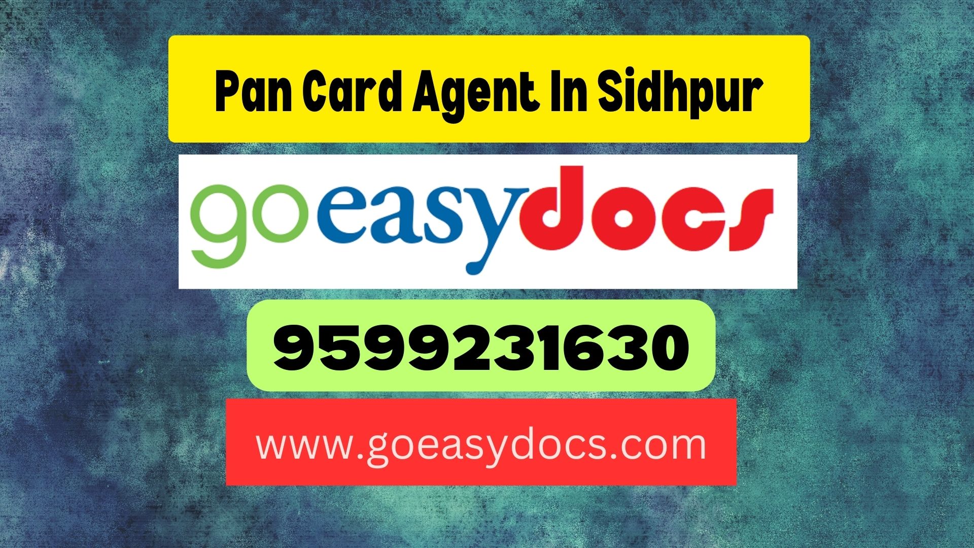 Pan Card Agent Consultant in Sidhpur 8851415812