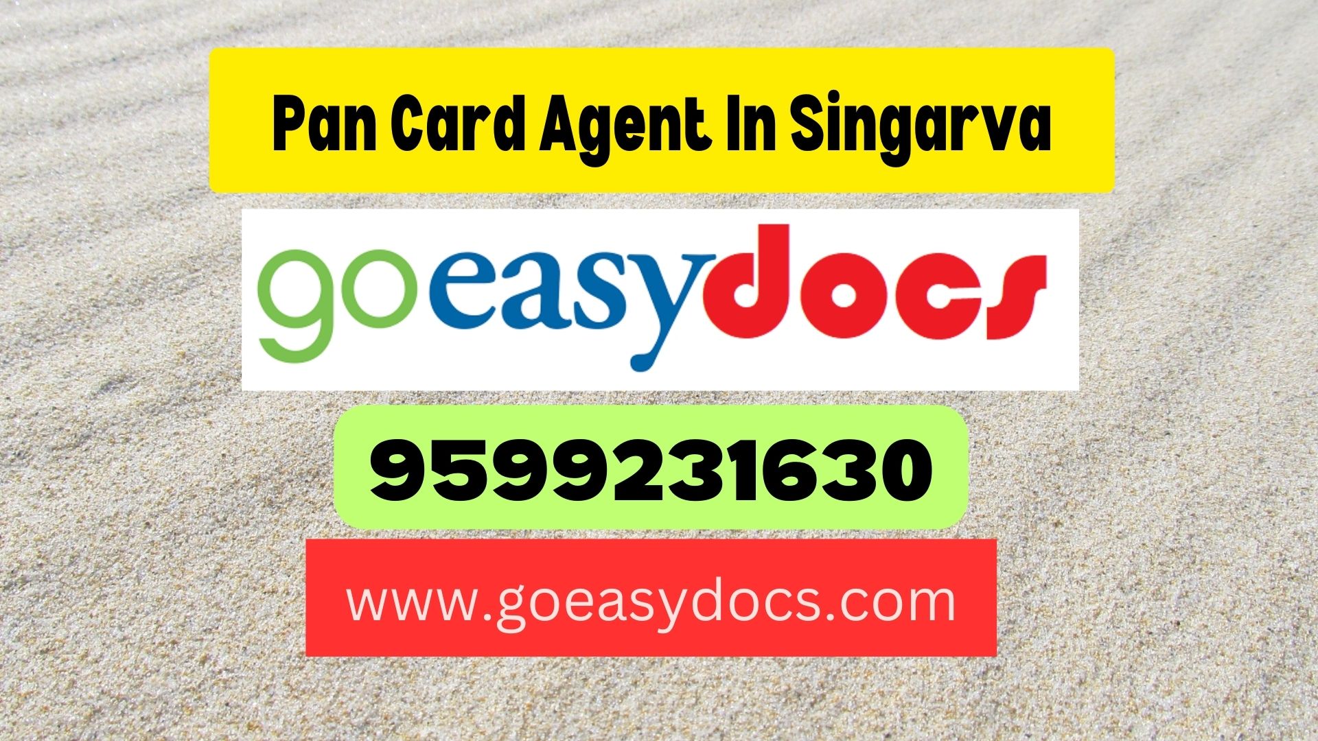 Pan Card Agent Consultant in Singarva 8851415812