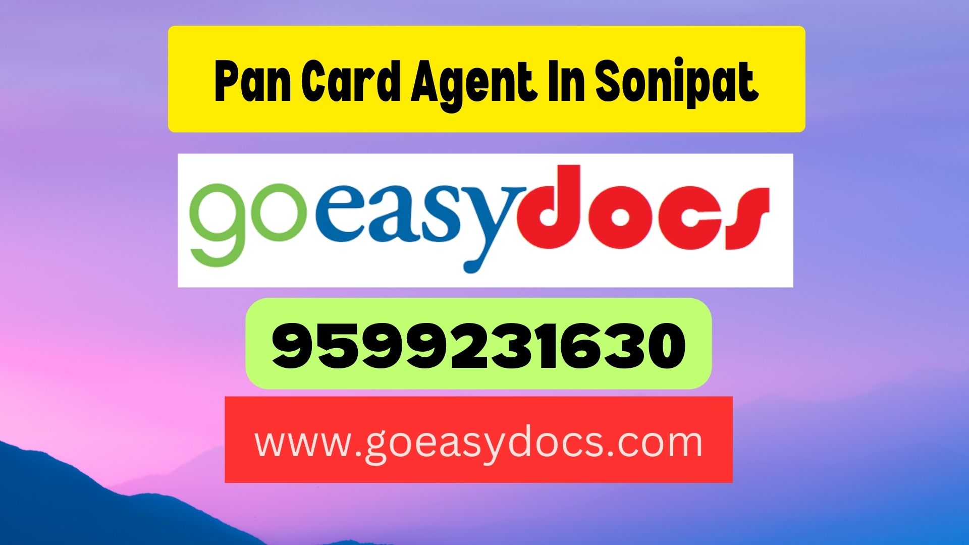 Pan Card Agent Consultant in Sonipat 8851415812