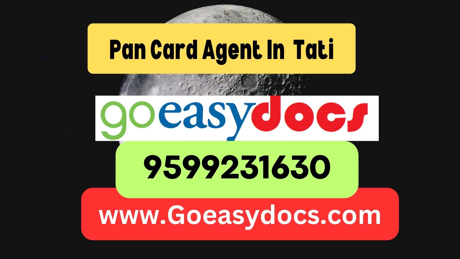 Pan Card Agent Consultant in Tati 8851415812