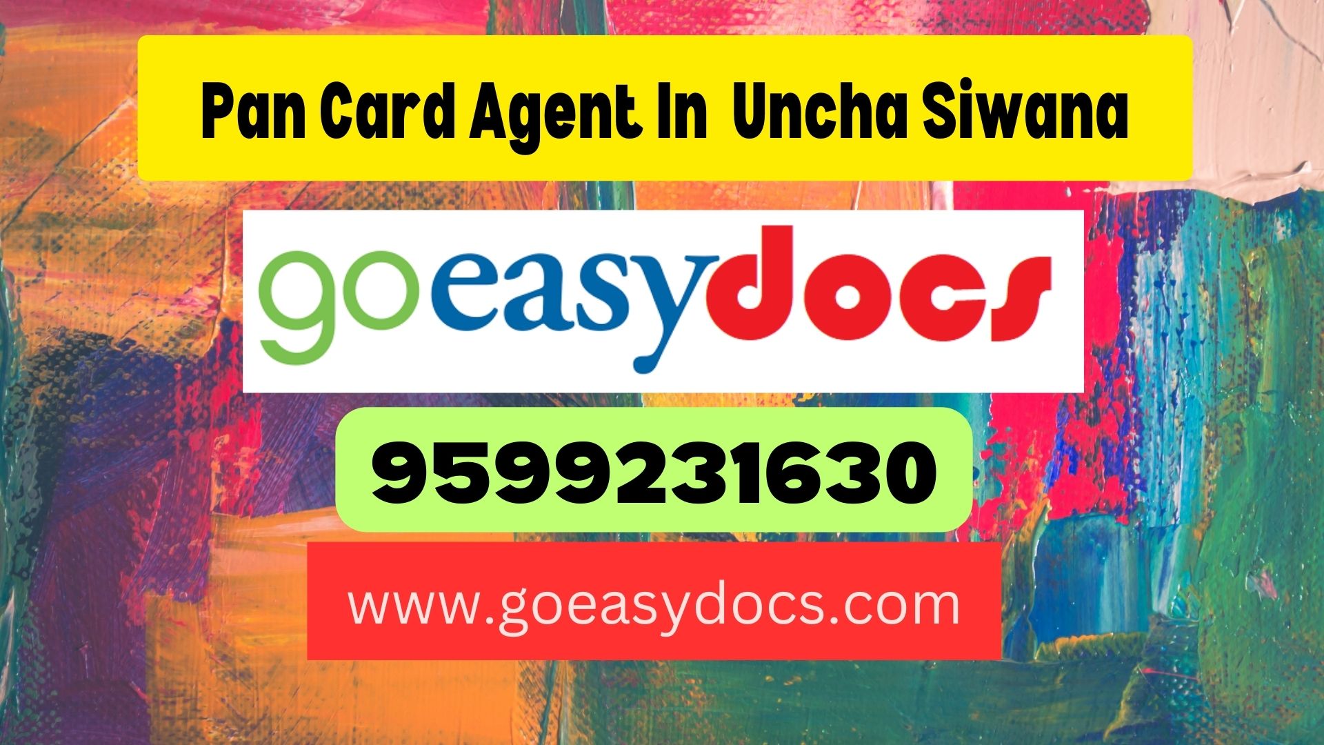 Pan Card Agent Consultant in Uncha Siwana 8851415812