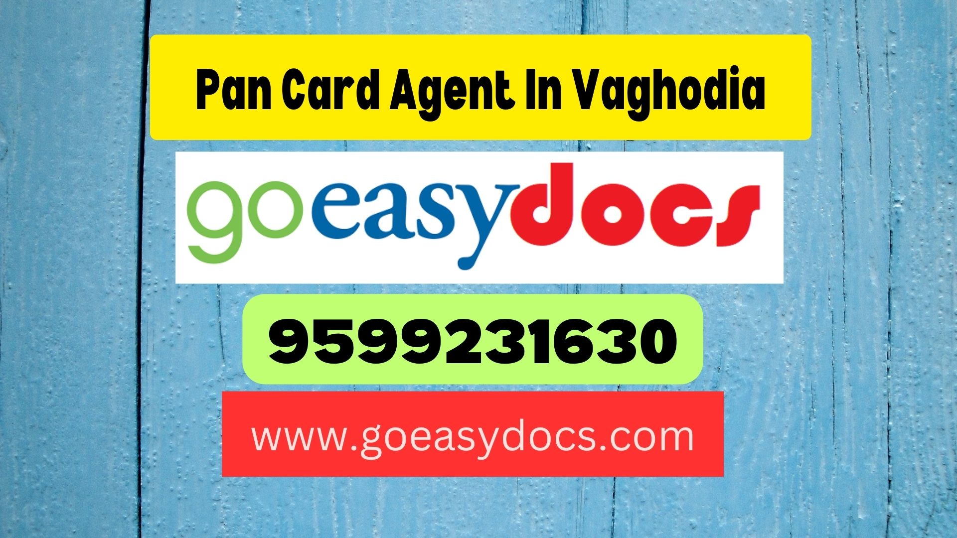 Pan Card Agent Consultant in Vaghodia  8851415812