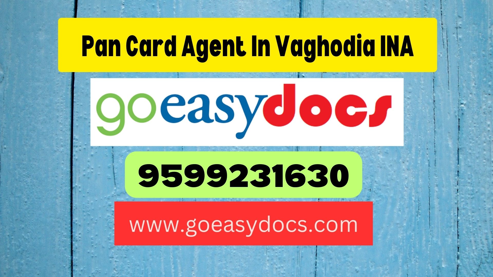 Pan Card Agent Consultant in Vaghodia INA 8851415812