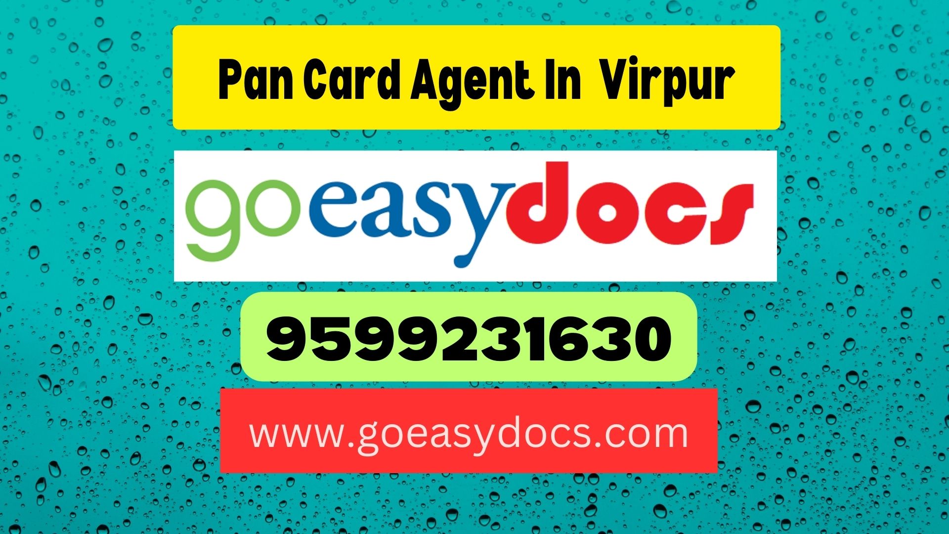 Pan Card Agent Consultant in Virpur 8851415812