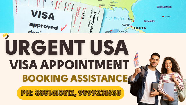 Who can book US visa slot in Amritsar 9667745457