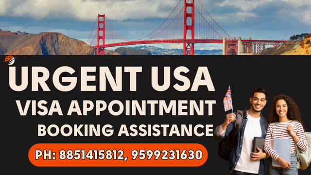 Who can book US visa slot in Banda 9667745457