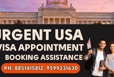 Who can book US visa slot in Hubli 9667745457