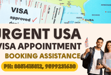 Who can book US visa slot in Raipur 9667745457